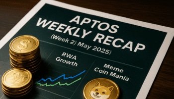 AUGE DE STABLECOINS, CRECIMIENTO EN ACTIVOS REALES Y FIEBRE POR MEME COINS: RESUMEN SEMANAL DE APTOS