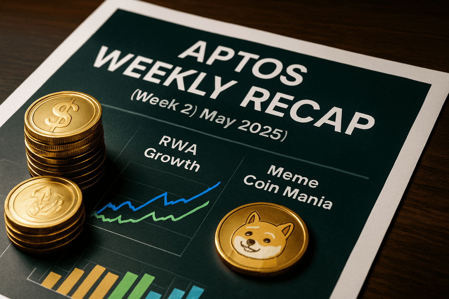 AUGE DE STABLECOINS, CRECIMIENTO EN ACTIVOS REALES Y FIEBRE POR MEME COINS: RESUMEN SEMANAL DE APTOS