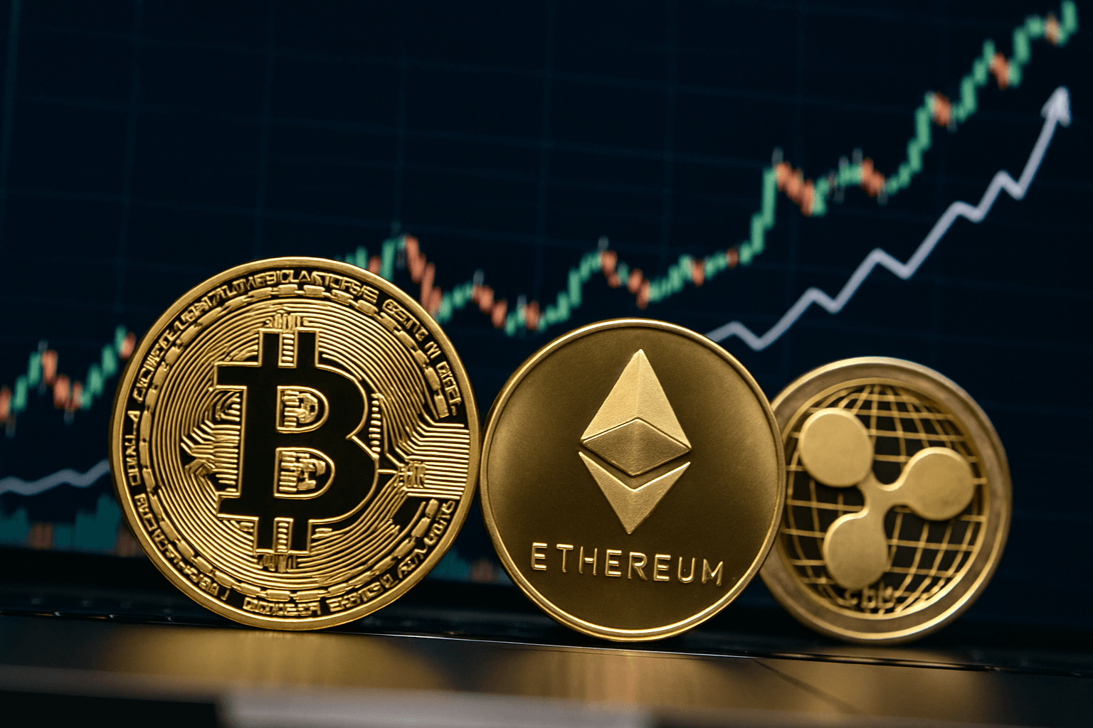 BITCOIN, ETHEREUM Y XRP REGISTRAN ALZAS SIGNIFICATIVAS: UN ANÁLISIS DE LOS FACTORES IMPULSORES