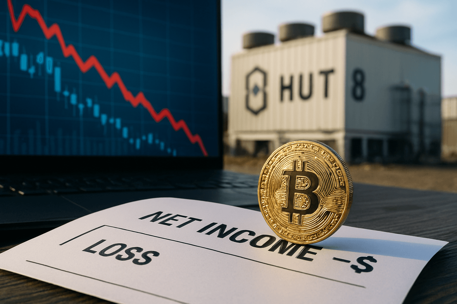 HUT 8 REGISTRA PÉRDIDAS TRAS EL IMPACTO DEL HALVING DE BITCOIN