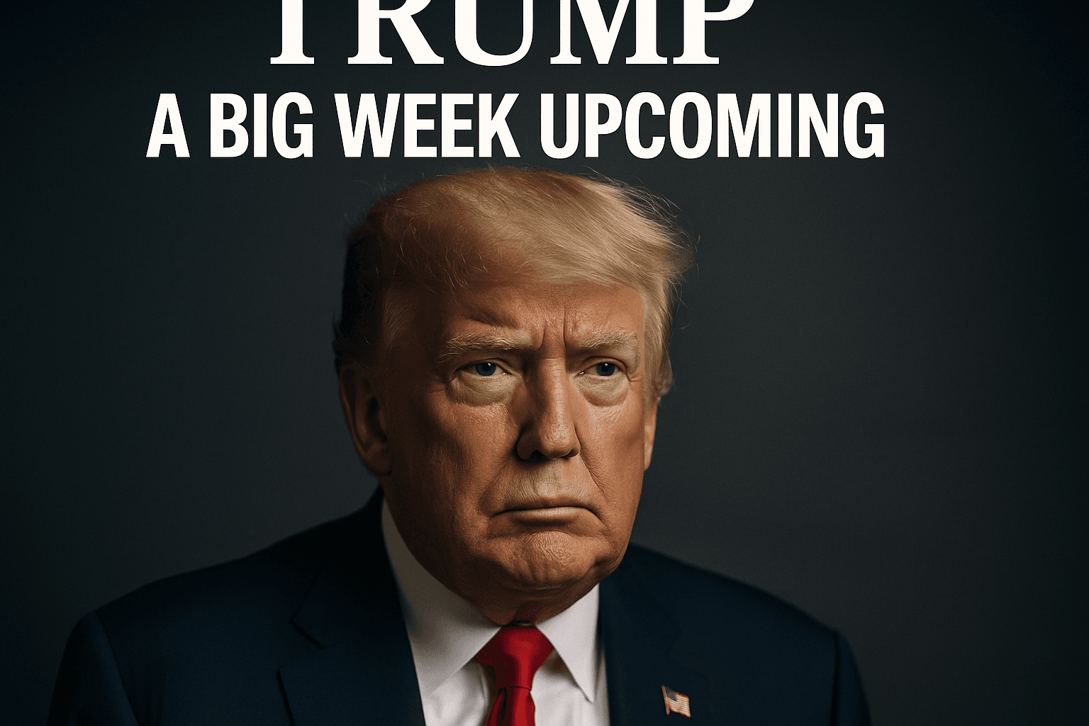 TRUMP ANTICIPA UNA SEMANA CLAVE EN NUEVO ANUNCIO