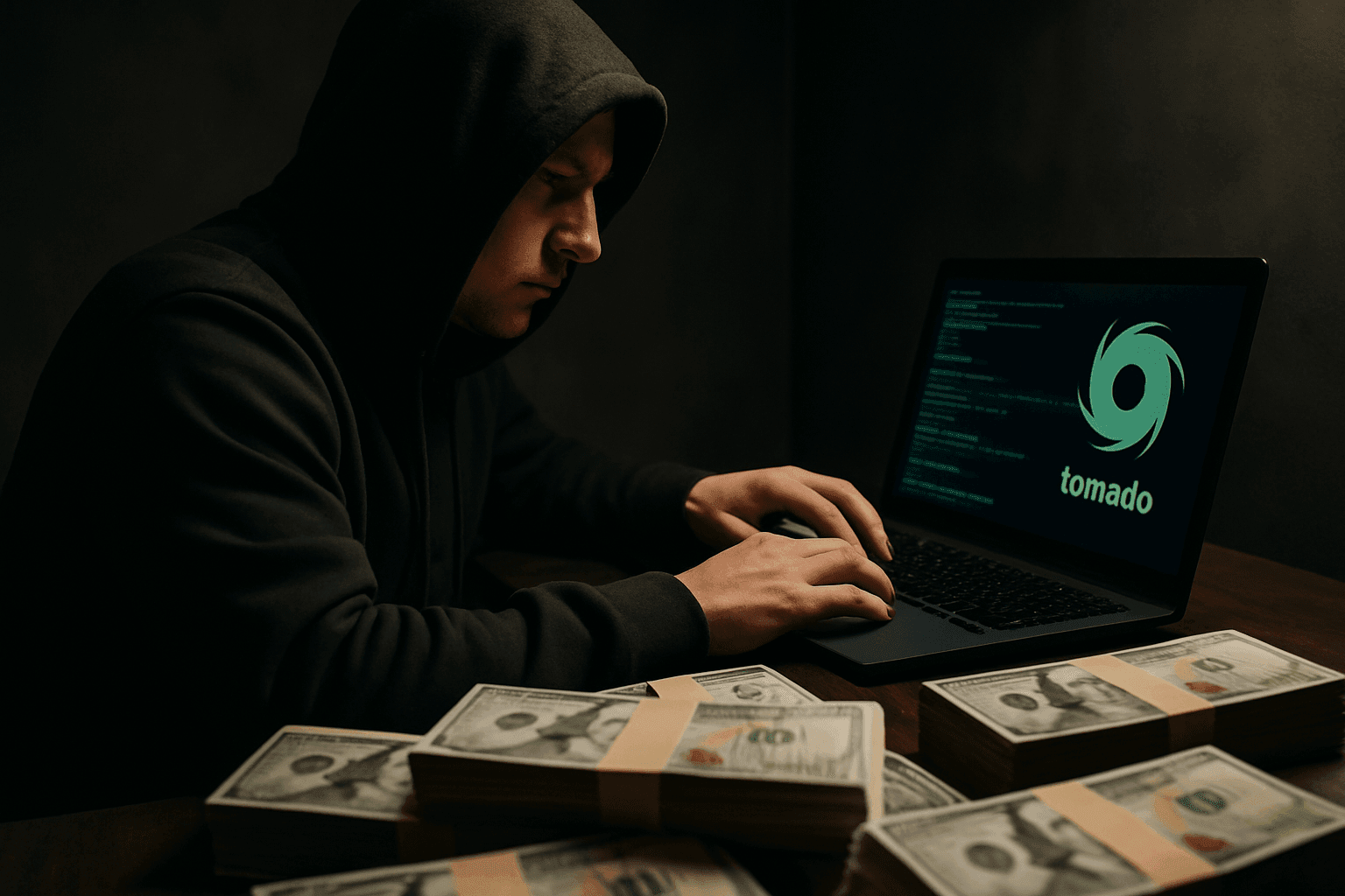 HACKER DE MIM LAVÓ $7.5 MILLONES A TRAVÉS DE TORNADO CASH