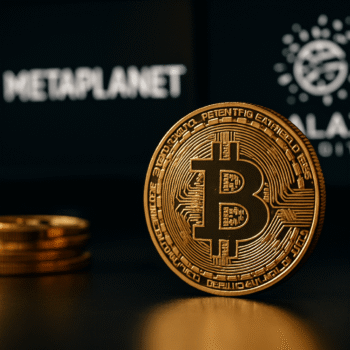 METAPLANET ALCANZA 13,350 BTC Y SUPERA A GALAXY DIGITAL COMO QUINTO MAYOR TENEDOR CORPORATIVO DE BITCOIN
