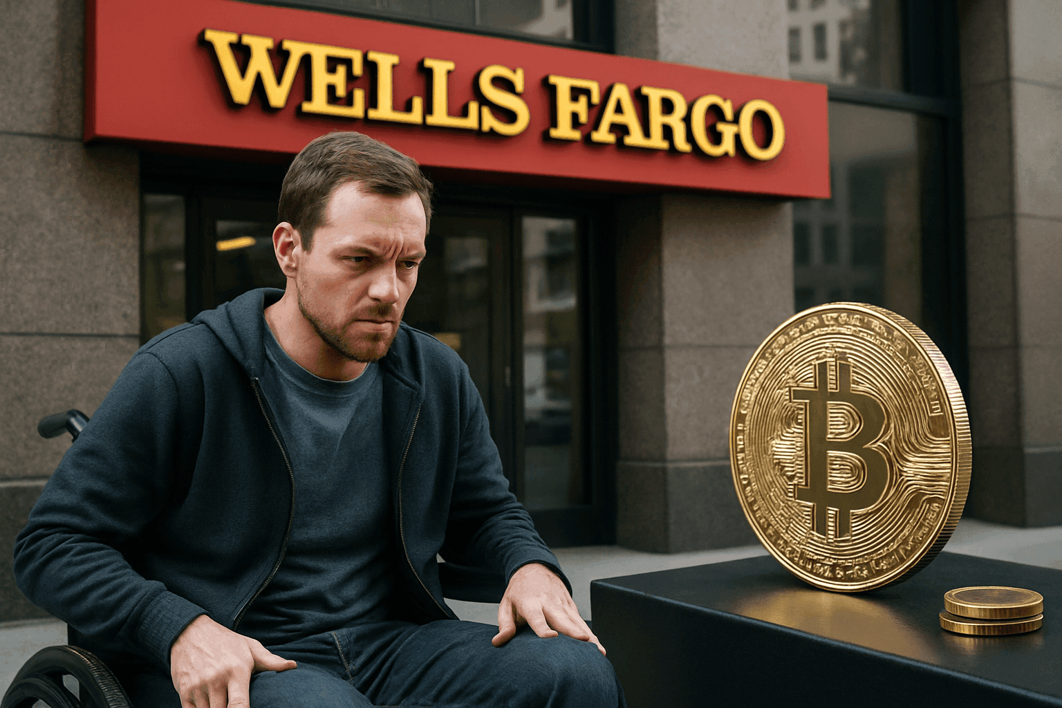 WELLS FARGO NIEGA REEMBOLSO A CLIENTE DISCAPACITADO TRAS PÉRDIDA DE USD 6,805 Y REAVIVA DEBATE SOBRE USO DE CRIPTOMONEDAS COMO ALTERNATIVA FINANCIERA