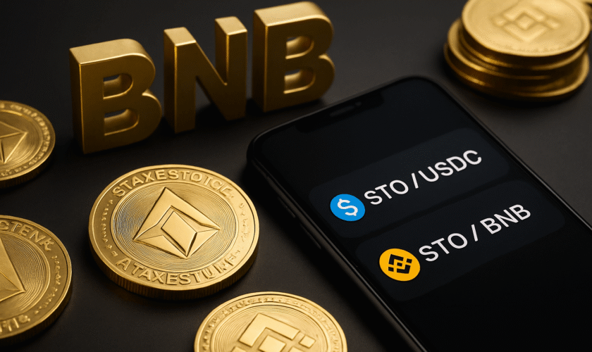 BINANCE LISTA STAKESTONE (STO) CON PARES EN USDC Y LANZA AIRDROP PARA TENEDORES DE BNB