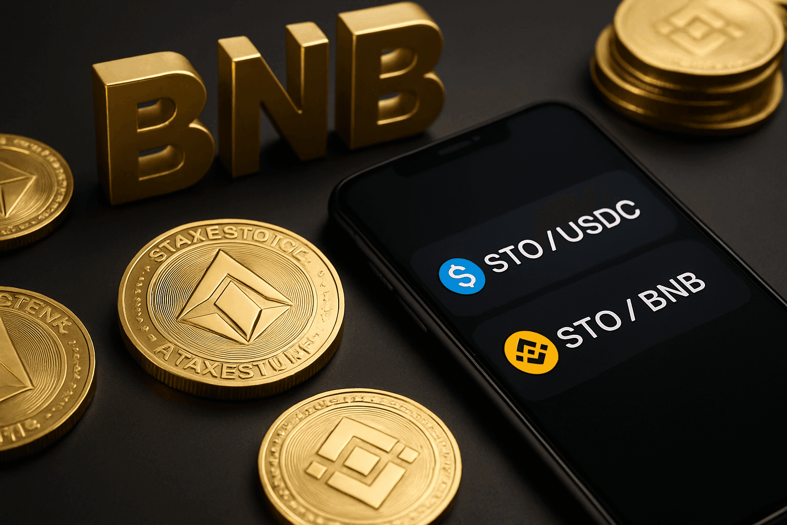 BINANCE LISTA STAKESTONE (STO) CON PARES EN USDC Y LANZA AIRDROP PARA TENEDORES DE BNB