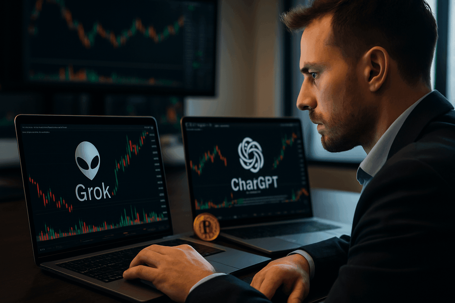 GROK Y CHATGPT SE CONVIERTEN EN HERRAMIENTAS CLAVE PARA TRADERS DE CRIPTOMONEDAS EN MEDIO DE REPUNTE REGULATORIO EN EE.UU.