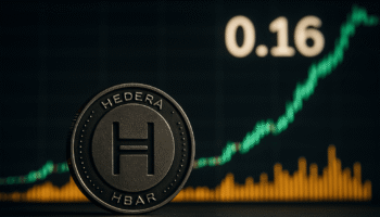 HBAR SE ACERCA A LOS 0.16 DÓLARES IMPULSADO POR EXPECTATIVAS DE ETF Y RECUPERACIÓN TÉCNICA