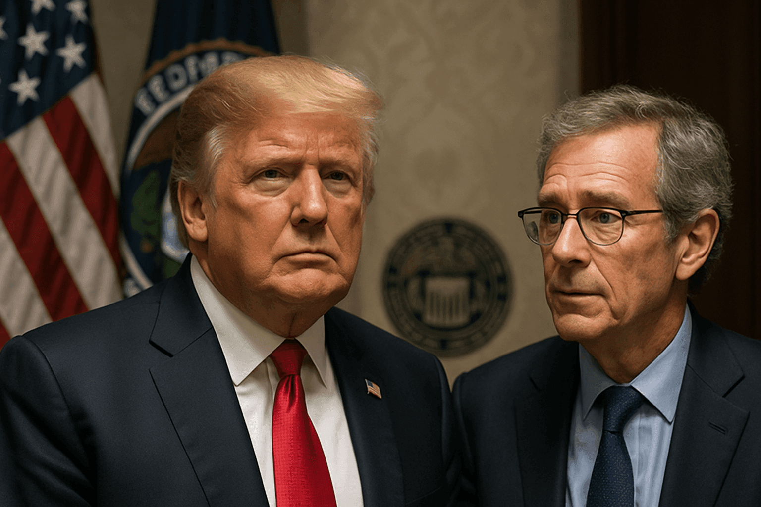 TRUMP EVALÚA CAMBIOS EN LA FED MIENTRAS IMPULSA AGENDA PRO-CRIPTO CON APOYO DE BESSENT