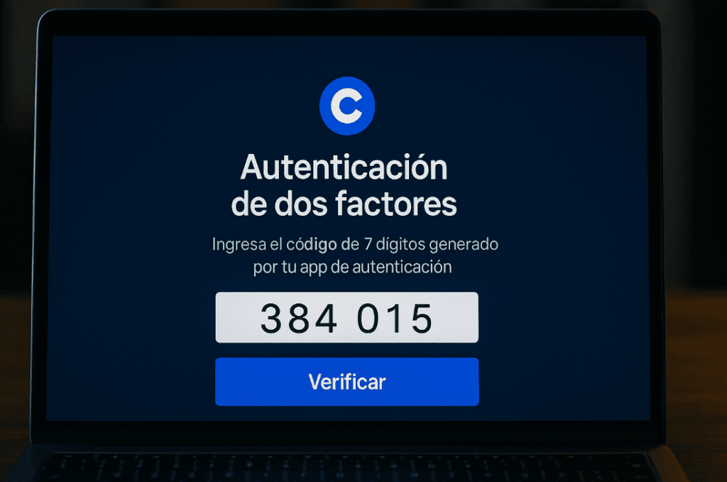  Autenticación 2FA Coinbase