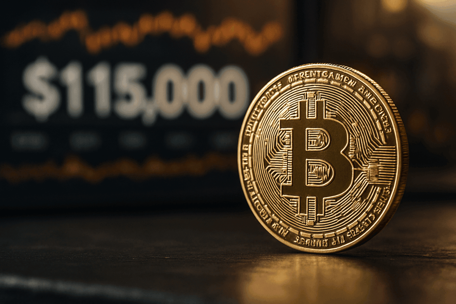 BITCOIN SE MANTIENE EN US$115,000 MIENTRAS EL MERCADO ESPERA SEÑALES DE LA FED Y JACKSON HOLE