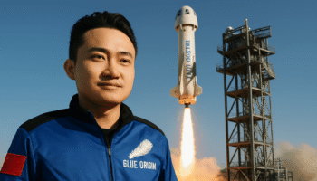 JUSTIN SUN VIAJA AL ESPACIO CON BLUE ORIGIN Y REFUERZA VÍNCULO ENTRE CRIPTO Y EXPLORACIÓN AEROESPACIAL