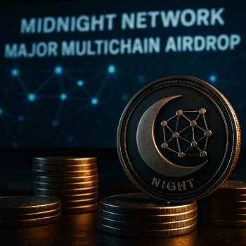 MIDNIGHT NETWORK LANZA EL MAYOR AIRDROP MULTICADENA DE 2025 CON SU TOKEN NIGHT