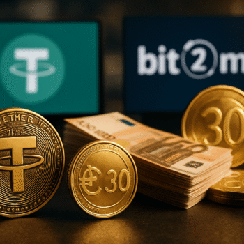TETHER INVIERTE €30 MILLONES EN BIT2ME PARA IMPULSAR SU EXPANSIÓN EN EUROPA Y LATINOAMÉRICA