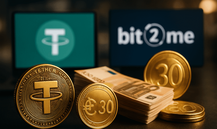 TETHER INVIERTE €30 MILLONES EN BIT2ME PARA IMPULSAR SU EXPANSIÓN EN EUROPA Y LATINOAMÉRICA