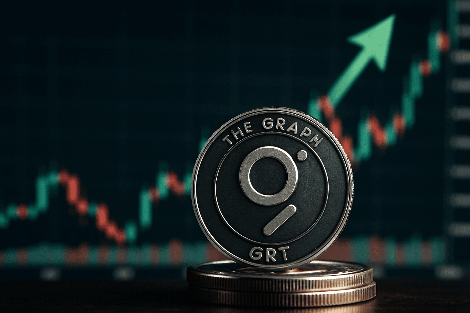 THE GRAPH (GRT) SUPERA AL MERCADO CON ALZA DEL 4,76% Y SE ACERCA A POSIBLE RUPTURA TÉCNICA