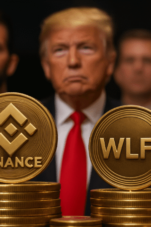 WLFI DEBUTA EN BINANCE SPOT CON RESPALDO DE LA FAMILIA TRUMP Y VALORACIÓN SUPERIOR A USD 40 MIL MILLONES
