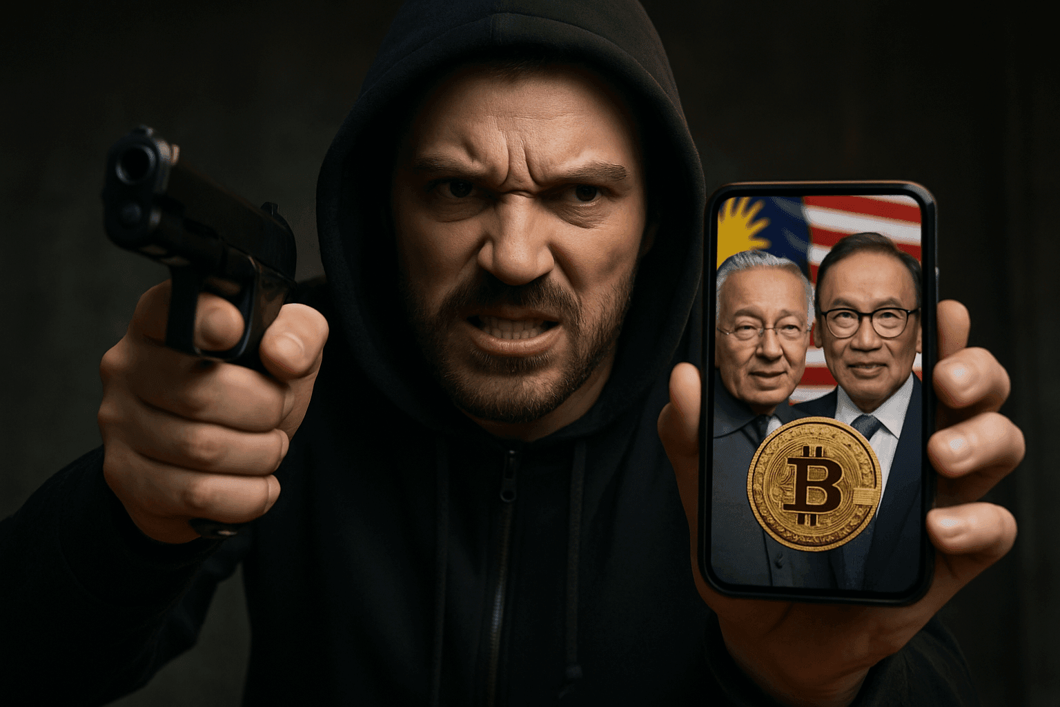 ACTORES AMENAZANTES EXIGEN CRIPTOMONEDAS TRAS DIFUNDIR DEEPFAKES DE PRIMEROS MINISTROS DE MALASIA