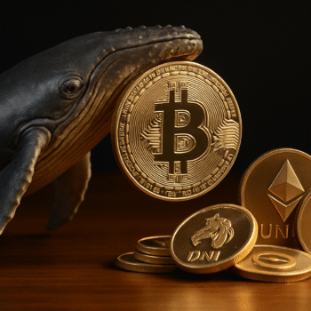 BALLENAS REDISTRIBUYEN $3 MIL MILLONES DE BITCOIN A ETHEREUM Y ALTCOINS COMO UNI Y ENA EN MEDIO DE SEÑALES DE ACUMULACIÓN