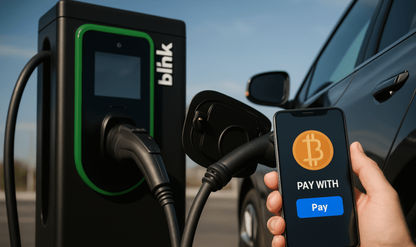 BLINK CHARGING ACEPTARÁ PAGOS CON CRIPTOMONEDAS EN TODA SU RED GLOBAL PARA FINALES DE 2025
