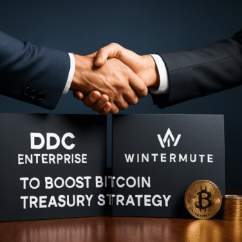 DDC ENTERPRISE SELLA ALIANZA CON WINTERMUTE PARA IMPULSAR SU ESTRATEGIA DE TESORERÍA EN BITCOIN