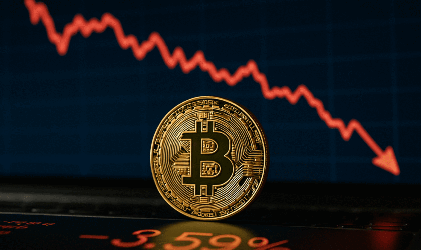 BITCOIN CAE 3.5% ANTES DE DATOS DE INFLACIÓN EN EE.UU. TRAS CRASH DEL MERCADO EN OCTUBRE