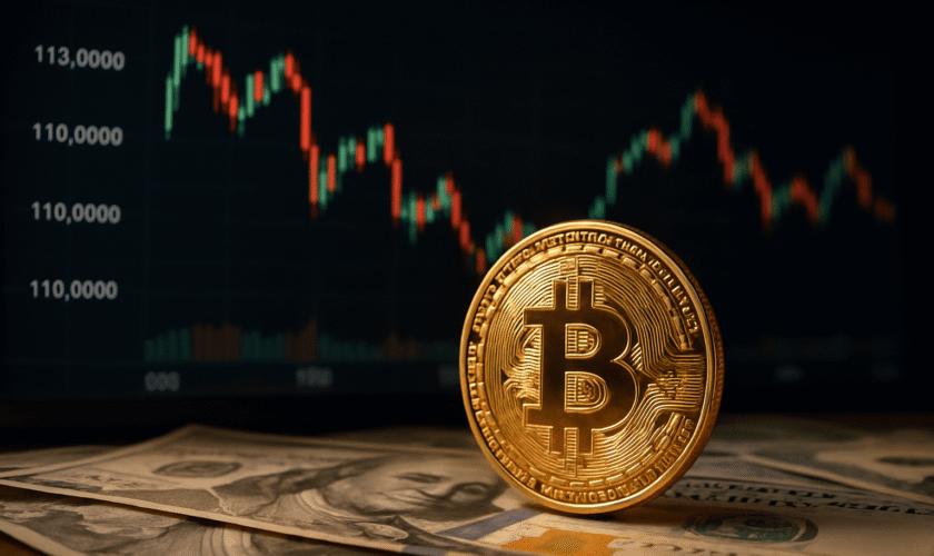 BITCOIN OSCILA ENTRE USD 110.000 Y 113.000 EN MEDIO DE CAUTELA GLOBAL Y BAJA LIQUIDEZ