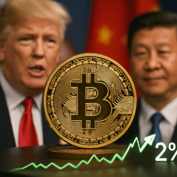 BITCOIN SUBE 2% TRAS ANUNCIO DE REUNIÓN ENTRE TRUMP Y XI JINPING EN MEDIO DE TENSIONES COMERCIALES