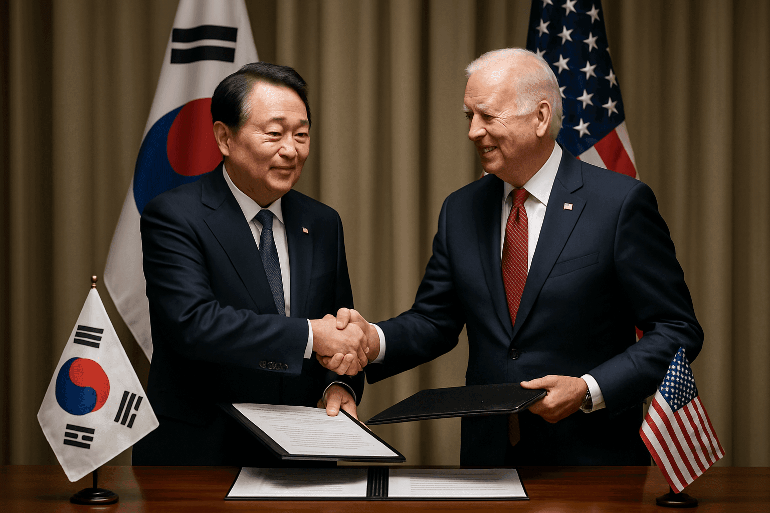 COREA DEL SUR Y EE.UU. ULTIMAN ACUERDO COMERCIAL DE USD 350 MIL MILLONES CON IMPACTO INDIRECTO EN BLOCKCHAIN ANTES DE LA CUMBRE APEC 2025