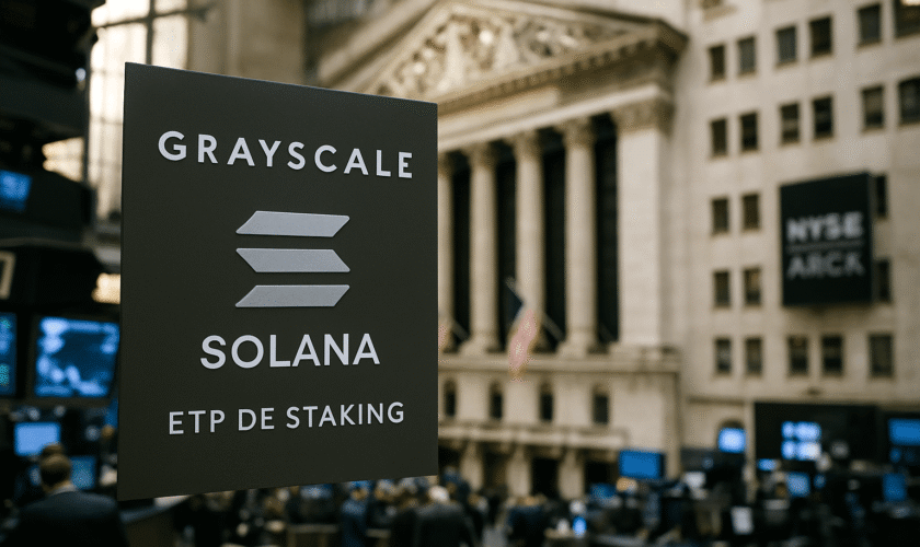 GRAYSCALE PRESENTA ETP DE STAKING DE SOLANA EN NYSE ARCA EN MEDIO DE INCERTIDUMBRE REGULATORIA