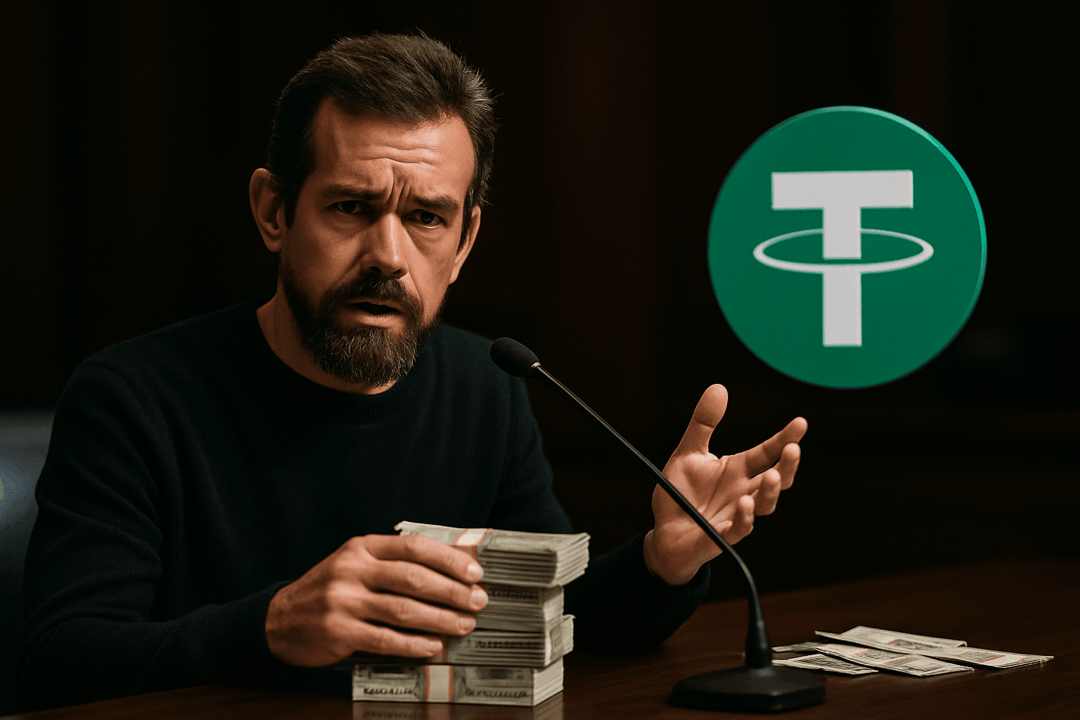 JACK DORSEY CUESTIONA A TETHER POR DONACIÓN DE SOLO 250 MIL DÓLARES AL DESARROLLO DE BITCOIN