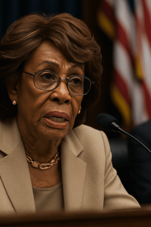 MAXINE WATERS CUESTIONA INDULTO DE TRUMP A CZ MIENTRAS LA SEC OPERA AL 10% POR CIERRE GUBERNAMENTAL