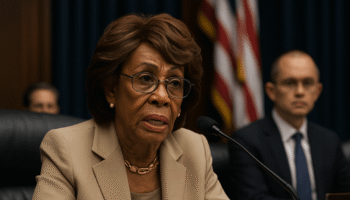 MAXINE WATERS CUESTIONA INDULTO DE TRUMP A CZ MIENTRAS LA SEC OPERA AL 10% POR CIERRE GUBERNAMENTAL