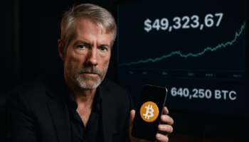 MICHAEL SAYLOR PUBLICA NUEVO BTC TRACKER TRAS COMPRA DE 220 BITCOINS Y ALCANZA 640,250 BTC EN RESERVAS