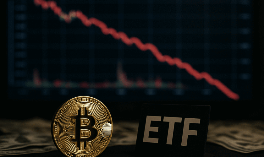 SALIDAS DE ETFS DE BITCOIN SUPERAN LOS $1.200 MILLONES EN MEDIO DEL MAYOR CRASH CRIPTO DESDE 2020