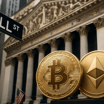 WALL STREET IMPULSA REPUNTE DE BITCOIN Y ETHEREUM MIENTRAS CRECE ADOPCIÓN INSTITUCIONAL