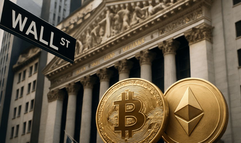 WALL STREET IMPULSA REPUNTE DE BITCOIN Y ETHEREUM MIENTRAS CRECE ADOPCIÓN INSTITUCIONAL