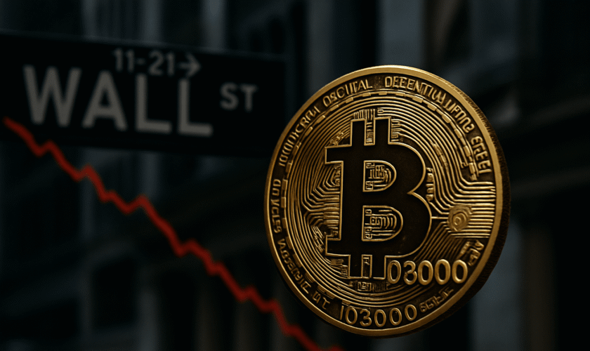 BITCOIN SE DESACOPLA DE WALL STREET Y CAE A USD 103,000 EN MEDIO DE MIEDO EXTREMO Y DOMINANCIA SUPERIOR AL 60%