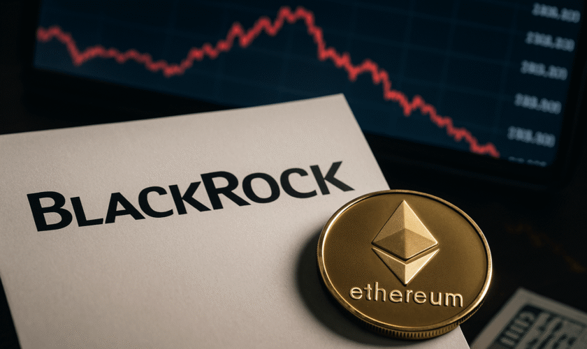 BLACKROCK REGISTRA ETF DE ETHEREUM CON STAKING MIENTRAS EL PRECIO CAE BAJO LOS 3 MIL DÓLARES