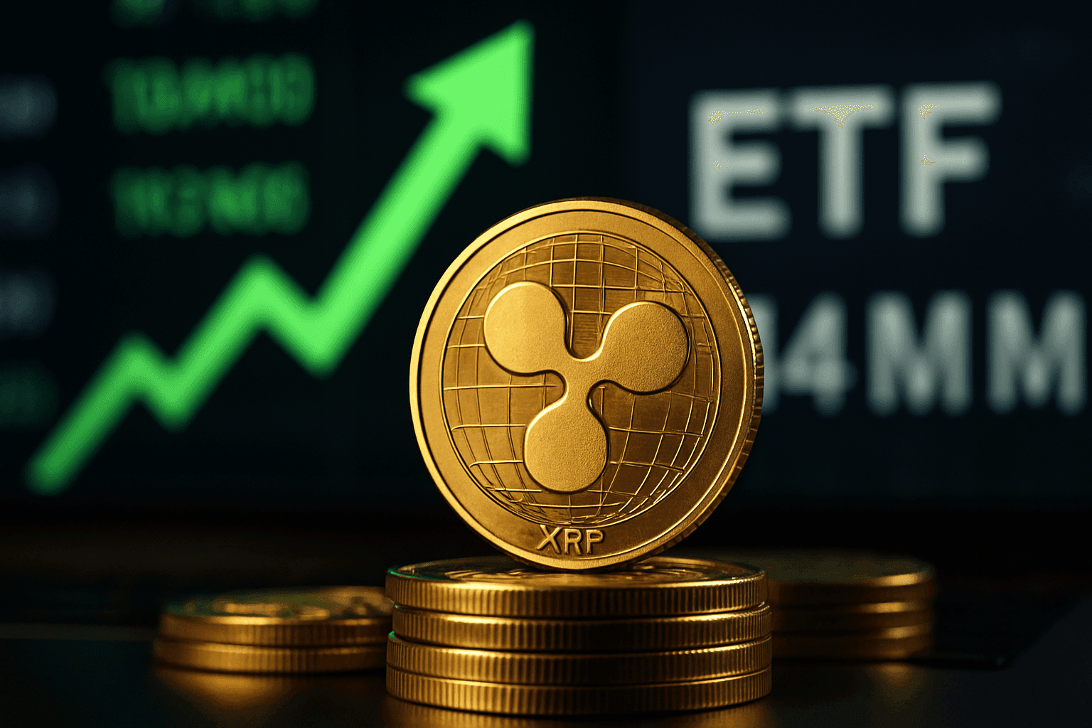 XRP SUBE 10 POR CIENTO TRAS ENTRADAS DE 164 MILLONES DE DÓLARES EN NUEVOS ETF DE GRAYSCALE Y FRANKLIN
