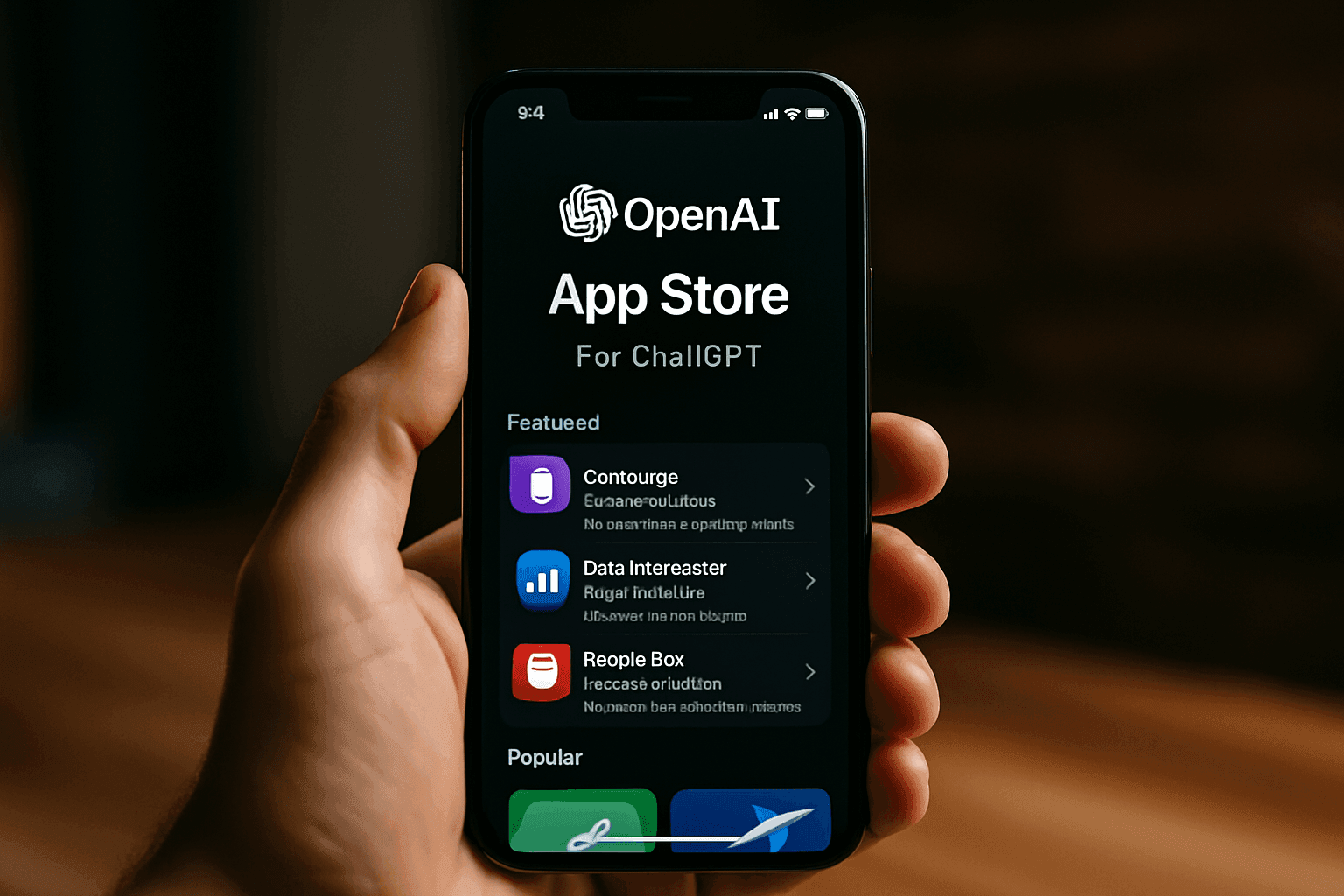 OPENAI LANZA APP STORE PARA CHATGPT SIN VÍNCULOS DIRECTOS CON CRIPTOMONEDAS NI BLOCKCHAIN
