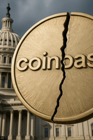 COINBASE ROMPE CONSENSO EN EL SENADO DE EE.UU. Y PONE EN RIESGO LEY CLAVE PARA EL SECTOR CRIPTO