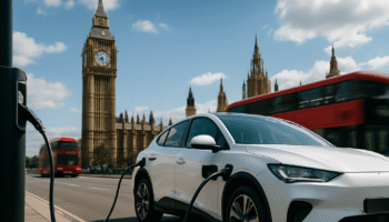 REINO UNIDO PROYECTA QUE LOS AUTOS ELÉCTRICOS ALCANCEN EL 29% DEL MERCADO EN 2026, SIN IMPACTO DIRECTO EN CRIPTOMONEDAS