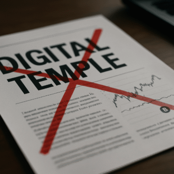 SIN DATOS VERIFICABLES SOBRE TEMPLE DIGITAL NI SU SUPUESTO LANZAMIENTO INSTITUCIONAL EN PLATAFORMAS CRIPTO