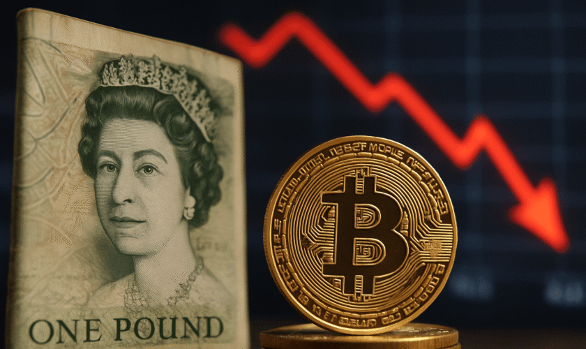 CAÍDA DE LA LIBRA ESTERLINA PODRÍA IMPULSAR DEMANDA DE BITCOIN COMO REFUGIO ANTE INCERTIDUMBRE POLÍTICA EN REINO UNIDO