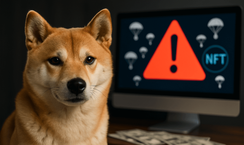 SHIBA INU ALERTA SOBRE ESTAFAS DE AIRDROP FALSAS EN TORNO A SOU NFT EN SHIBARIUM