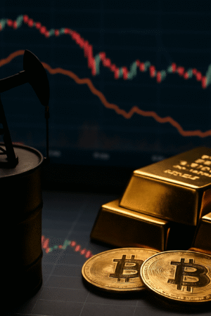 PETRÓLEO Y ORO RETROCEDEN TRAS ATAQUES A IRÁN; MERCADOS CRIPTO MUESTRAN RESILIENCIA LIMITADA